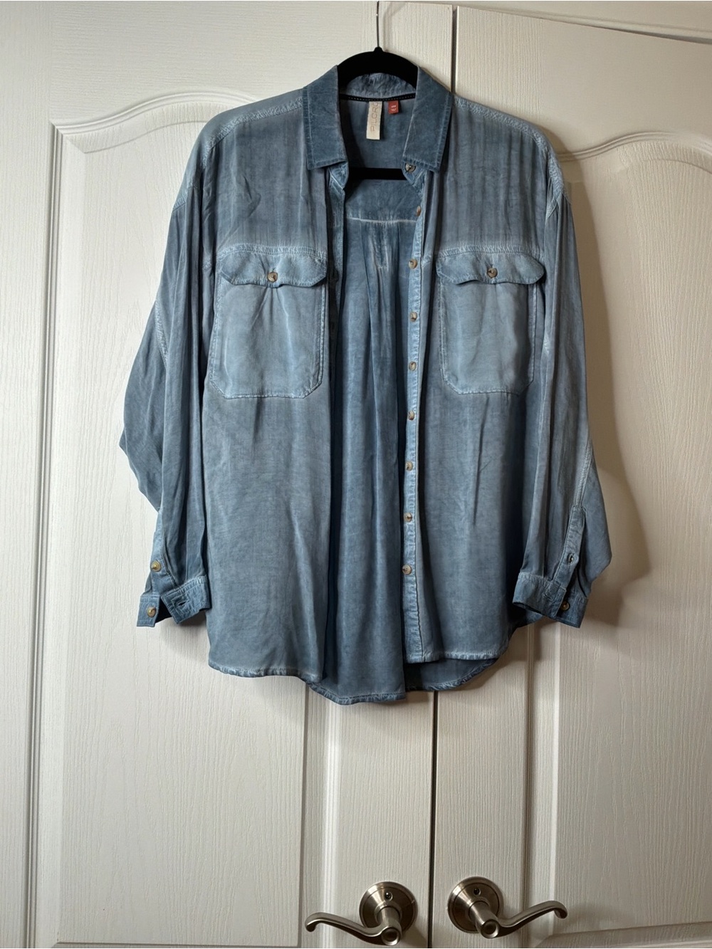 Pilcro Button Down Top XXS